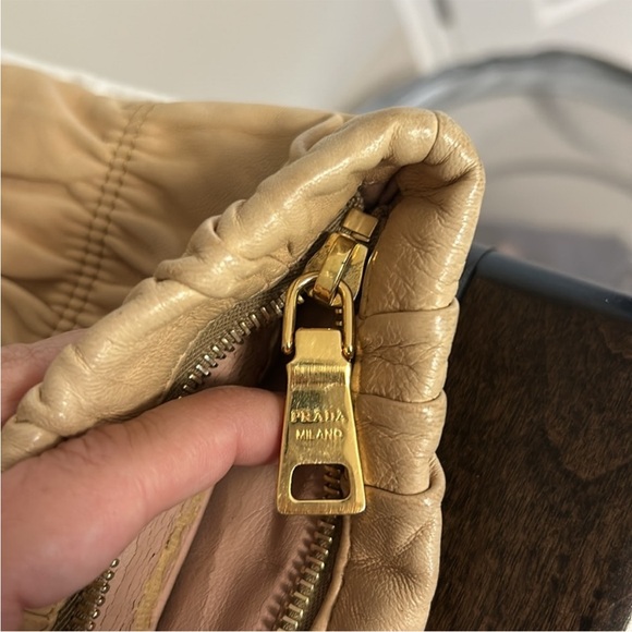 Authentic Large Prada Nappa Gaufre Clutch - Picture 5 of 9